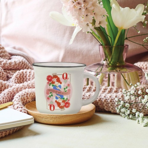 κούπα LEGAMI cup-puccino 350ml New Bone China Porcelain Mug - Queen cup0069 CUP0069 8052694005443