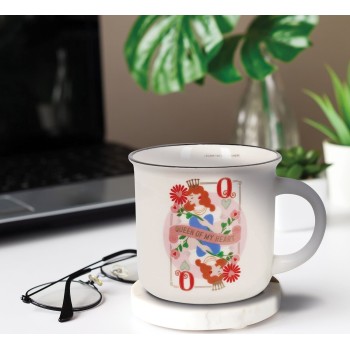 Legami Porcelain Mug - Queen - Cup-puccino queen CUP0069 8052694005443