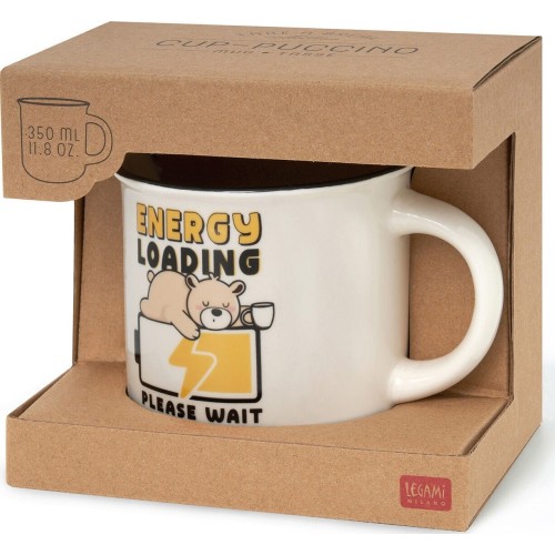 Legami Porcelain Mug - Teddy Bear - Cup-puccino teddy bear CUP0068 8052694005016