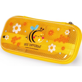 Legami Bee Rigid Transparent Pencil Case - Wonderwow bee PCR0006 8052694027537