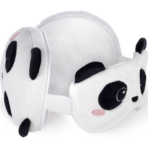 Legami Panda Μαξιλάρι Ταξιδιού Με Μάσκα Ύπνου - My Travel Buddy Panda CTP0004 8053610784282