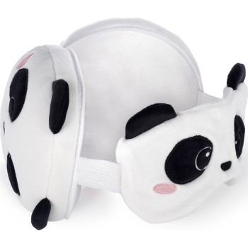 Legami Panda Μαξιλάρι Ταξιδιού Με Μάσκα Ύπνου - My Travel Buddy Panda CTP0004 8053610784282