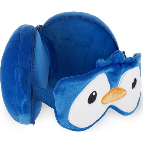 Legami Penguin Travel Pillow With Sleep Mask - My Travel Buddy penguin CTP0001 8053610784251