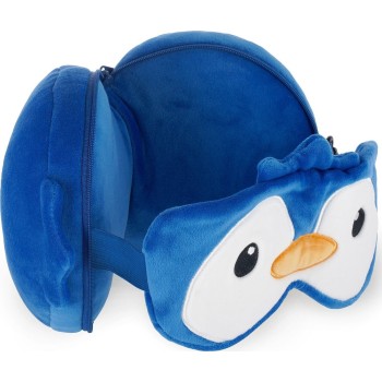 Legami Penguin Μαξιλάρι Ταξιδιού Με Μάσκα Ύπνου - My Travel Buddy Πιγκουίνος CTP0001 8053610784251