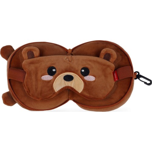 Legami Teddy Bear Μαξιλάρι Ταξιδιού Με Μάσκα Ύπνου - My Travel Buddy Αρκουδάκι CTP0002 8053610784268