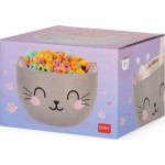 Legami Stoneware Cereal Bowl - Kitty - Buongiorno! kitty BWL0002 8052694023676