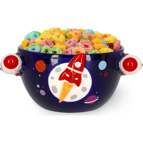 Legami Stoneware Cereal Bowl - Space - Buongiorno! space BWL0004 8052694023690