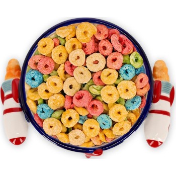 Legami Stoneware Cereal Bowl - Space - Buongiorno! space BWL0004 8052694023690