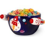 Legami Stoneware Cereal Bowl - Space - Buongiorno! space BWL0004 8052694023690