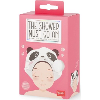 Σκουφάκι Μπάνιου Legami Shower Cap - The Shower Must Go On - Panda Shc0001 SHC0001 8052694000929
