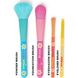 Legami Set of 4 Daisy Makeup Brushes - Oh My Glow! daisy MUBS0004 8052694023140