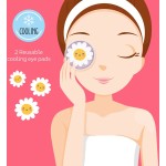 Legami Daisy Reusable Cooling Eye Pads - Chill Out daisy EYP0004 8052694001711