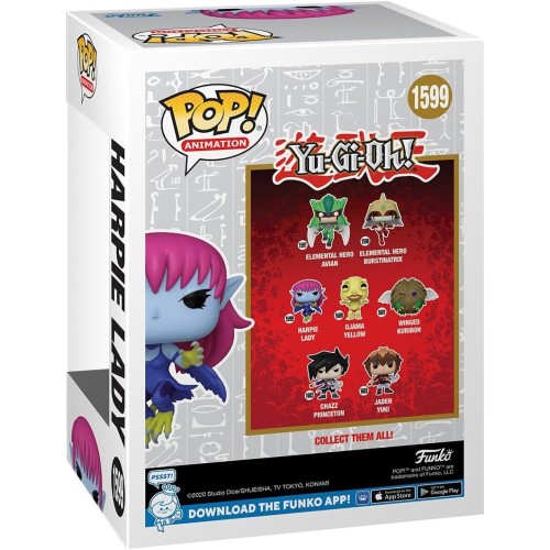 Funko Animation: Yu-Gi-Oh! - Harpie Lady - 1/6 Odds For Rare Chase Variant - Collectable Vinyl Figure - Gift Idea - Official Mer