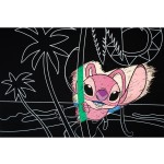 canenco Disney Stitch Stitch Scratch Art 26X19.5Cm 2 Pieces ST23346V 8719668030855