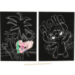 canenco Disney Stitch Stitch Scratch Art 26X19.5Cm 2 Pieces ST23346V 8719668030855