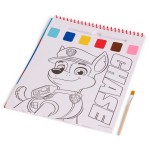 canenco Paw Patrol Watercolour Paint Set Book - Incl. Brush PW24355V1 8719668032484