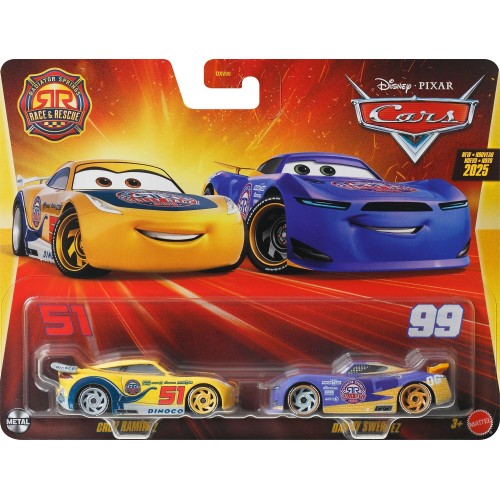 Disney Cars mattel cars αυτοκινητακια - σετ των 2 cars dc radiator and danny DXV99 / JDH48 194735284559