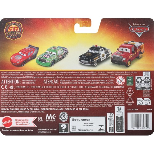 Disney Cars mattel cars αυτοκινητακια - σετ των 2 cars dc radiator and danny DXV99 / JDH48 194735284559