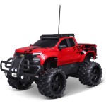 Maisto Tech R/C 1:16 Scale 2.4 GHz Off Road 2019 Chevrolet Silverado, Red 49/82706 RD 090159069867