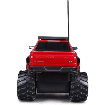 Maisto Tech R/C 1:16 Scale 2.4 GHz Off Road 2019 Chevrolet Silverado, Red 49/82706 RD 090159069867