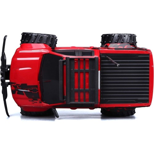 Maisto Tech R/C 1:16 Scale 2.4 GHz Off Road 2019 Chevrolet Silverado, Red 49/82706 RD 090159069867