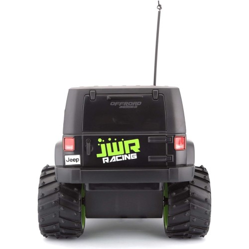 Maisto Tech R/C 1:16 Κλίμακα 2,4 Ghz Off-Road Jeep Wrangler Rubicon, Μαύρο 49/82704 BK 090159069881