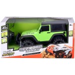 Maisto Tech R/C 1:16 Scale 2.4 GHz Off-road Jeep Wrangler Rubicon, Black 49/82704 BK 090159069881
