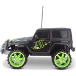 Maisto Tech R/C 1:16 Scale 2.4 GHz Off-road Jeep Wrangler Rubicon, Black 49/82704 BK 090159069881