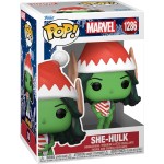 Marvel Avengers Funko Pop! Marvel: Holiday - She-Hulk 1286 Bobble-Head Vinyl Figure 72189 889698721899
