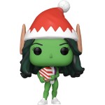 Marvel Avengers Funko Pop! Marvel: Holiday - She-Hulk 1286 Bobble-Head Vinyl Figure 72189 889698721899