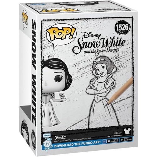 Funko Pop! Disney: Snow White And The Seven Dwarfs - Snow White Sketched 1526 80945 889698809450