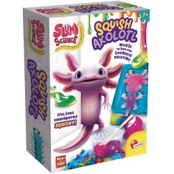 Lisciani Slumi Science Pocket Squish Axolotl Squishy Building Set!7+ Years, 1+ Players 09.110322 8008324114344