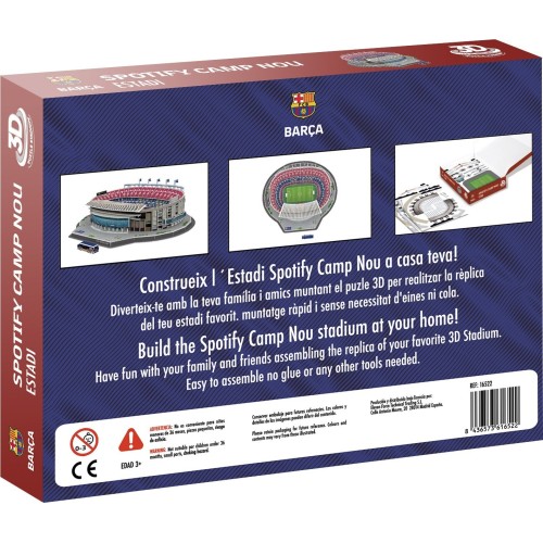 banbo toys Fc Barcelona Stadium 3D - Spotify Camp Nou 16522 8436573616522