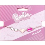 carat shop barbie - Βραχιόλι φυλαχτό charm bracelet with three enamelled classic charms - silhouette, glasses and corvette BMCB0
