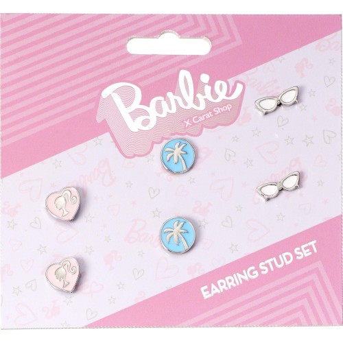 carat shop barbie - set of three earring studs BMES0011 5055583452048