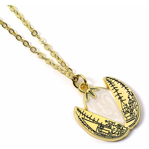 carat shop harry potter - boxed golden egg necklace in a gift tin - gold HPEE0380 5055583450259