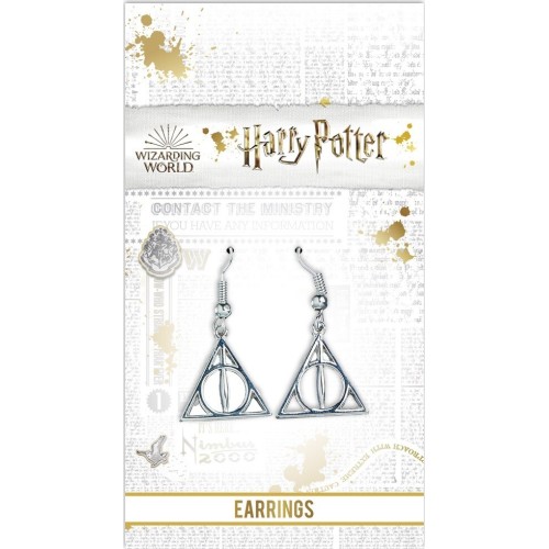 carat shop harry potter - deathly hallows drop earrings WE0054 5055583406638
