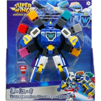 Just toys Super Wings - Electric Heroes | Super Wings Electric Heroes Transforming World Spaceport 780288 6911400448955