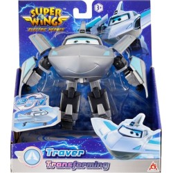 Just toys Super Wings - Electric Heroes | Super Wings Electric Heroes Transforming 15Cm. Traver 780200 6911400440539