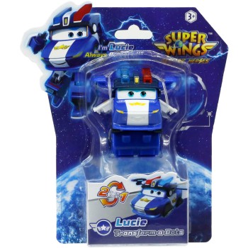 Just toys Super Wings - Electric Heroes | Super Wings Electric Heroes Transform A Bot Lucie 780030 6911400448887