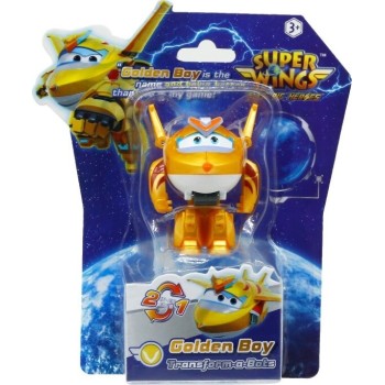 Just toys Super Wings - Electric Heroes | Super Wings Electric Heroes Transform A Bot Golden Boy 780030 6911400448863