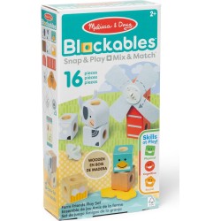 Melissa and Doug bloackables: farm friends (6074896) 6074896 681147005471