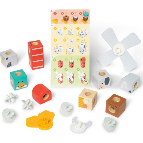 Melissa and Doug bloackables: farm friends (6074896) 6074896 681147005471