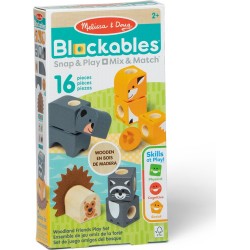Melissa and Doug blockables: woodland friends (6074895) 6074895 681147005464