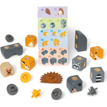 Melissa and Doug blockables: woodland friends (6074895) 6074895 681147005464