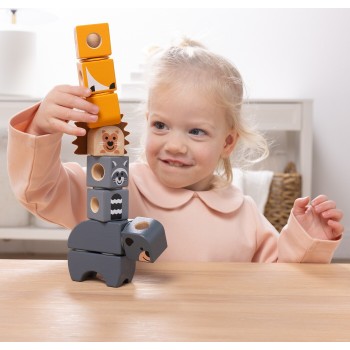 Melissa and Doug blockables: woodland friends (6074895) 6074895 681147005464