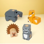 Melissa and Doug blockables: woodland friends (6074895) 6074895 681147005464