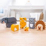 Melissa and Doug blockables: woodland friends (6074895) 6074895 681147005464