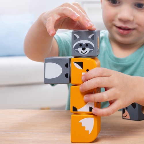 Melissa and Doug blockables: woodland friends (6074895) 6074895 681147005464
