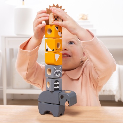 Melissa and Doug blockables: woodland friends (6074895) 6074895 681147005464